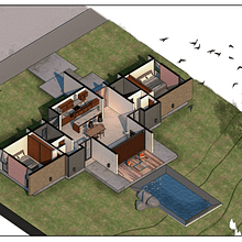 Mi proyecto del curso: Ilustración digital de proyectos arquitectónicos. Architecture, L, scape Architecture, Digital Illustration, Digital Architecture, and Architectural Illustration project by Saul Palacios Carbajal - 07.25.2023
