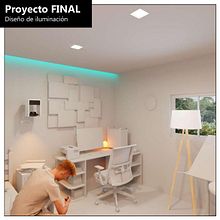 Mi proyecto del curso: Diseño de iluminación para espacios interiores. Un progetto di Architettura, Architettura d'interni, Lighting design e Architettura digitale di Luis Alfredo Batz Urízar - 25.07.2023