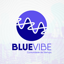 Identidade Visual - Blue Vibe. Br, ing & Identit project by Felipe Lima - 07.26.2023