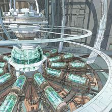 Future Factory. 3D, and 3D Modeling project by r_k_3d - 06.27.2023
