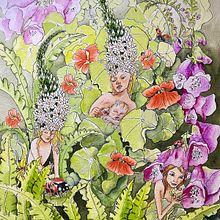 My project for course: Botanical Animal House: Watercolour, Ink and Graphite Ein Projekt aus dem Bereich Traditionelle Illustration, Bildende Künste, Malerei, Zeichnung, Aquarellmalerei, Botanische Illustration, Illustration mit Tinte und Naturalistische Illustration von Nicola Nicolle - 26.07.2023