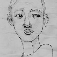  Exploring shadows and light with the Human Face. Sketching, Drawing, Portrait Drawing, Artistic Drawing, and Sketchbook project by Nabeel Abdul Hameed - 07.26.2023