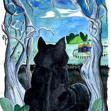 Mon projet du cours : Introduction à l’illustration pour enfants. Traditional illustration, Fine Arts, Painting, Pencil Drawing, Drawing, Watercolor Painting, Children's Illustration, and Narrative project by Sandrine ALVES - 07.26.2023