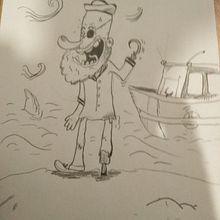 Mi proyecto del curso: Introducción a la creación de personajes estilo cartoon. Traditional illustration, Character Design, and Drawing project by Lucas Rivas Lopez - 07.26.2023
