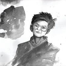 Meu projeto do curso: Pintura artística com tinta nanquim. Traditional illustration, Fine Arts, Painting, Pencil Drawing, Portrait Drawing, Artistic Drawing & Ink Illustration project by celsodsx2 - 07.26.2023