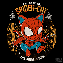 Spider Cat. Un proyecto de Ilustración tradicional y Diseño de vestuario de Douglas Evangelista - 08.01.2023