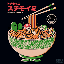 Super Ramen. Un proyecto de Ilustración tradicional de Douglas Evangelista - 02.02.2022