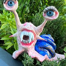 Mein Abschlussprojekt für den Kurs: Kreaturendesign und Bildhauerei für den Film . Desain Karakter, Seni, Kerajinan, Seni Rupa, Patung, Dan Seni Konsep proyek oleh artilina - 07.26.2023