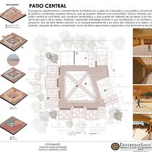 PATIO CENTRAL AFRICA. Architecture, Digital Architecture & Interior Architecture project by alarconbeardvanessa - 07.26.2023