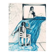 My project for course: Surrealist Illustration with Ballpoint Pen. Traditional illustration, Drawing, Artistic Drawing & Ink Illustration project by Laura Di Stefano - 07.26.2023