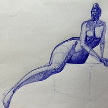 5, 10, 15 and 20 minute pen sketches. . Artes plásticas, Esboçado, Desenho a lápis, Desenho, e Desenho realista projeto de Samantha Maggard - 26.07.2023