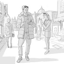 My project for course: Basic Principles of Drawing People from Imagination. Traditional illustration, Sketching, Drawing, and Figure Drawing project by mark_mcgivern - 07.26.2023