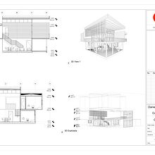 Mi proyecto del curso: Diseño y modelado arquitectónico 3D con Revit. 3D, Architecture, Interior Architecture, 3D Modeling, Digital Architecture, and ArchVIZ project by Daniel Sánchez - 07.25.2023