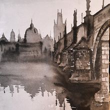 My project for course: Expressive Watercolor Painting: Create Compelling Illustrations. Un projet de Beaux Arts, Peinture , et Aquarelle de Anna - 27.07.2023