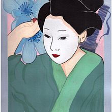 Mi proyecto del curso: Introducción al gouache: viaje cromático a Japón . Ilustrație tradițională, Arte plastice, Pictura și Pictură cu guașă de Natalia Espejel - 07.27.2023