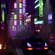 Mi proyecto del curso: Diseño de videojuegos con Unreal Engine: escenas ciberpunk. Un projet de 3D, Animation, Direction artistique, Animation 3D, Jeux vidéo, Conception de jeux vidéo , et Développement de jeux vidéo de erikaccv7 - 28.07.2023