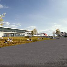 Mi proyecto del curso: Técnicas de Matte Painting para ArchViz. Een project van Retoucheren van foto's, Digitale fotografie, Digitale architectuur, Architecturale visualisatie, Fotomontage y Matte painting van Juan Galarraga - 28.07.2023