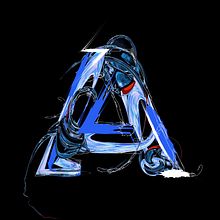 My project for course: Design of Letters and Alphabets with Digital Techniques . Tipografie, Scrisori, Digital Lettering, Design digital, litere 3D și Design tipografic de Vickie Cheung - 07.29.2023