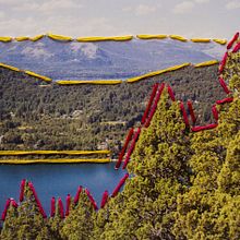 La vida como un viaje. Photograph, and Embroider project by Lula Culzoni - 09.27.2019