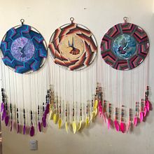 Atrapasueños colibrí . Arts, and Crafts project by Isabel Quiroga Castro - 07.29.2023