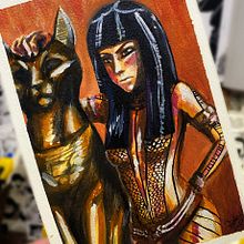 Meu projeto do curso: Ilustração editorial de personagens com guache. Een project van Traditionele illustratie, Ontwerp van personages,  Tekening, Digitale illustratie y Schilderen met gouache van Paola Felintro da Silva - 30.07.2023