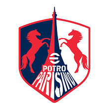 Potro Parisino (E-Football Top Player) - Logotipo e identidad de marca. Design gráfico, Design de logotipo, Br e ing e Identidade projeto de Fernando Arocena - 30.07.2023