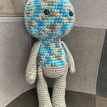 Mój projekt z kursu: Amigurumi: zwierzątka wykonane szydełkiem Ein Projekt aus dem Bereich Spielzeugdesign, Weben, DIY, Crochet, Amigurumi und Textildesign von ficekpatrycja5 - 06.08.2023