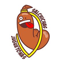 Salchichas Juguetonas - Logotipo. Design de logotipo projeto de Fernando Arocena - 10.06.2023