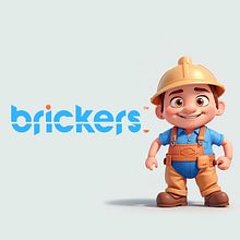 Brickers. Design, Graphic Design, Br, ing & Identit project by Rômulo Bochimpani - 07.30.2023