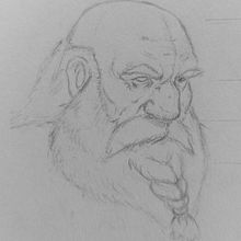 Mi proyecto del curso: Ilustración para cómics: anatomía de un superhéroe (guerrero enano). Traditional illustration, Character Design, Comic, Pencil Drawing, and Figure Drawing project by Juan Redolat Blasco - 07.30.2023