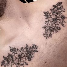 Meu projeto do curso: Tatuagem botânica com pontilhismo. Traditional illustration, Tattoo Design, and Botanical Illustration project by Paola Felintro da Silva - 07.30.2023