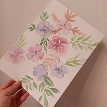 Florecer. Un progetto di Pittura ad acquerello di Sofía Magdalena Cáceres Pinuer - 30.07.2023