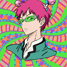 saiki k fanart. Un progetto di Illustrazione tradizionale e Illustrazione digitale di nur semiz - 30.04.2021