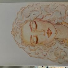 Mi proyecto del curso: Dibujo de retratos llamativos con lápices de colores. Drawing, Portrait Drawing, Sketchbook, and Colored Pencil Drawing project by Mar Requena - 08.03.2023