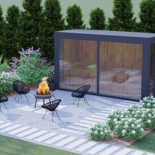 Garden in Michalowo. Een project van L, scaping y Architecturale visualisatie van Olga Gorchichko - 31.07.2023