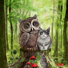 My project for course: Children’s Illustration with Procreate: Paint Magical Scenes. Projekt z dziedziny Trad, c, jna ilustracja, Ilustracja c, frowa, Ilustracje dla dzieci, Malarstwo c, frowe i Książka obrazkowa użytkownika joanna777art - 31.07.2023
