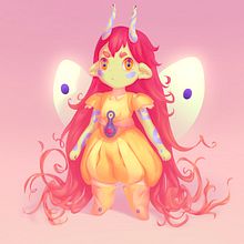 My project for course: Fantasy Character Design in Procreate. Traditional illustration, Character Design, Digital Illustration, Digital Drawing, and Digital Painting project by oooberemok - 07.01.2023
