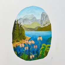 My project for course: Painting Atmospheric Landscapes with Gouache. Ilustração tradicional, Pintura, e Pintura guache projeto de Sophy - 31.07.2023