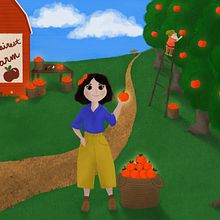 My project for course: Children’s Illustration with Procreate: Paint Magical Scenes. Un progetto di Illustrazione tradizionale, Illustrazione digitale, Illustrazione infantile, Pittura digitale e Albo illustrato di Alecia - 26.07.2023