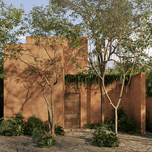 CASA SENDEROS DE MAYAKOBA. Projekt z dziedziny  Architektura, Zarządzanie projektowaniem, Architektura wnętrz i Projektowanie oświetlenia użytkownika Martha Mondragon - 01.08.2023