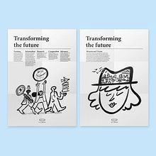 ICCROM / Ilustraciones y dirección creativa. Traditional illustration, Art Direction, Br, ing & Identit project by Del Hambre - 08.01.2023