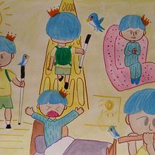 My project for course: Character Creation from Observational Drawings. Traditional illustration, Character Design, Drawing, and Sketchbook project by Chan Kimmy - 07.30.2023