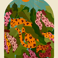 My project for course: Flat Illustration with Photoshop. Ilustração tradicional, Ilustração digital, e Pintura digital projeto de Iwana Raydan - 01.08.2023