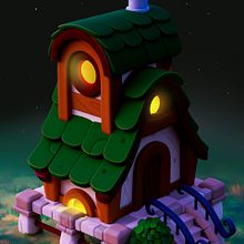 Green House. Un projet de 3D, Modélisation 3D , et Conception 3D de Marta Pastor - 02.08.2023