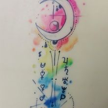 Mi proyecto del curso: Técnicas de tatuaje estilo acuarela: arte sobre piel . % Diego Ruiz Solis tarafından hazırlanan Geleneksel illüstras, on, Tablo, Sulubo, a Resim, Ve Dövme Tasarımı projesi - 08.01.2023