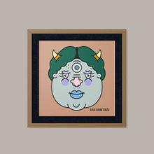 Poster / Lamina / La Gordita. Design, Traditional illustration, Graphic Design, Vector Illustration, Digital Illustration, Art Direction, Creativit, and Digital Design project by Ion Benítez - 07.15.2023