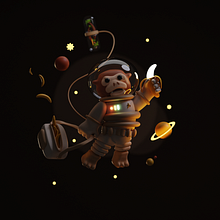 Mi proyecto del curso: Creación de personajes en 3D con Blender. Un progetto di 3D, Character design, Modellazione 3D, Character design 3D e Progettazione 3D di Andreu Pamies - 02.08.2023