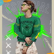 Ilustracion + foto 2. Un proyecto de Ilustración tradicional, Fotografía y Redes Sociales de Jonathan Chún Has - 07.08.2022