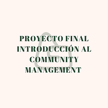 Mi proyecto del curso: Introducción al community management Ein Projekt aus dem Bereich Social Media, Digitales Marketing, Content-Marketing, Marketing für Facebook und Marketing für Instagram von amandinesuriel000 - 31.07.2023