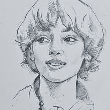 My project for course: Portrait Sketchbooking: Explore the Human Face. Un proyecto de Bocetado, Dibujo, Dibujo de Retrato, Dibujo artístico y Sketchbook de Darshan V Sharma - 03.08.2023